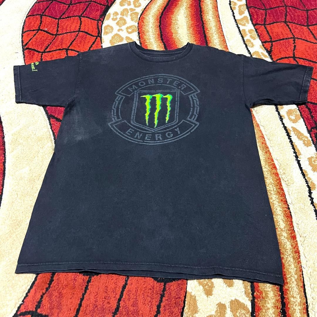Vintage Thrashed Faded Monster Energy Motorsport Rare T Shirt Size US M / EU 48-50 / 2 - 4 Thumbnail
