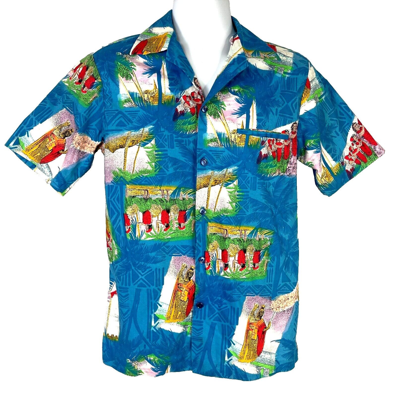 Hilo Hattie Hilo Hattie Vtg Kamehameha Mens Hawaiian Shirt size Medium 4 Size US M / EU 48-50 / 2 - 3 Thumbnail