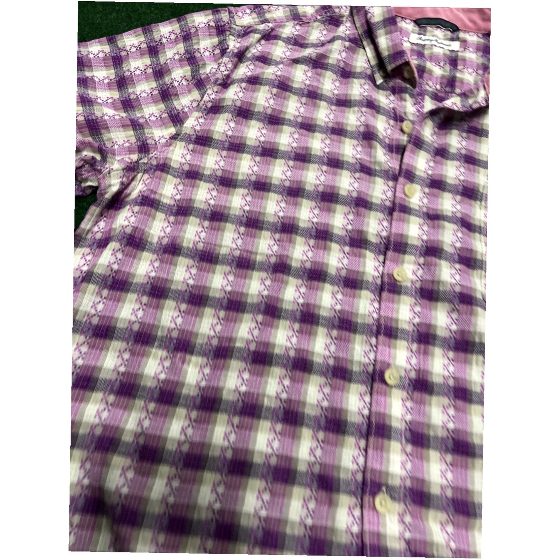 Tommy Bahama Purple Colorful Short Sleeve Hawaiian Shirt Button Up in XL Size from Tommy Bahama Size US XL / EU 56 / 4 - 2 Thumbnail