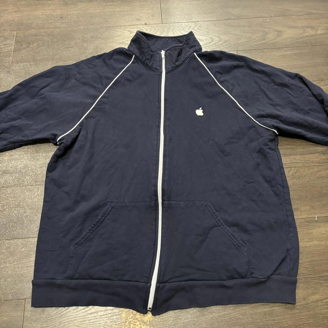 Apple Vintage apple track jacket/zip up sweatshirt 00s M/L Size US L / EU 52-54 / 3 - 4 Thumbnail
