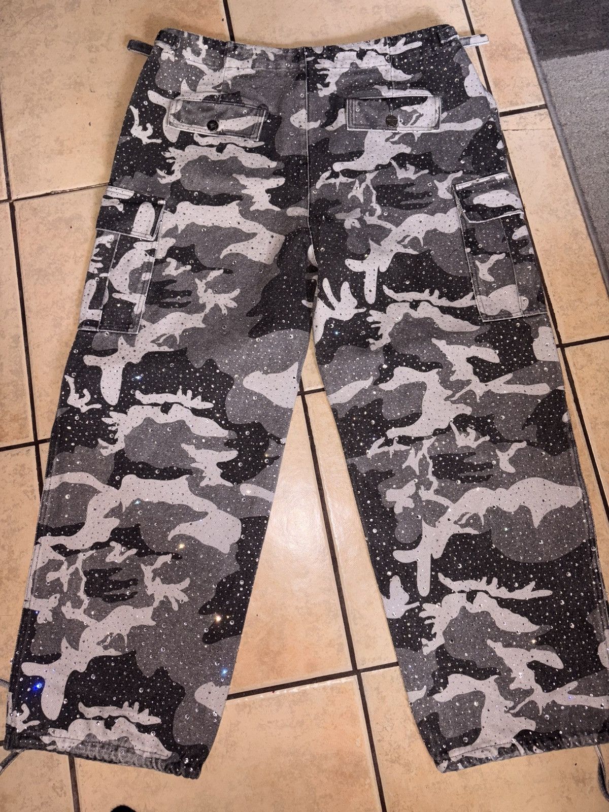 Vale rhinestone camo pants Size US 36 / EU 52 - 5 Thumbnail