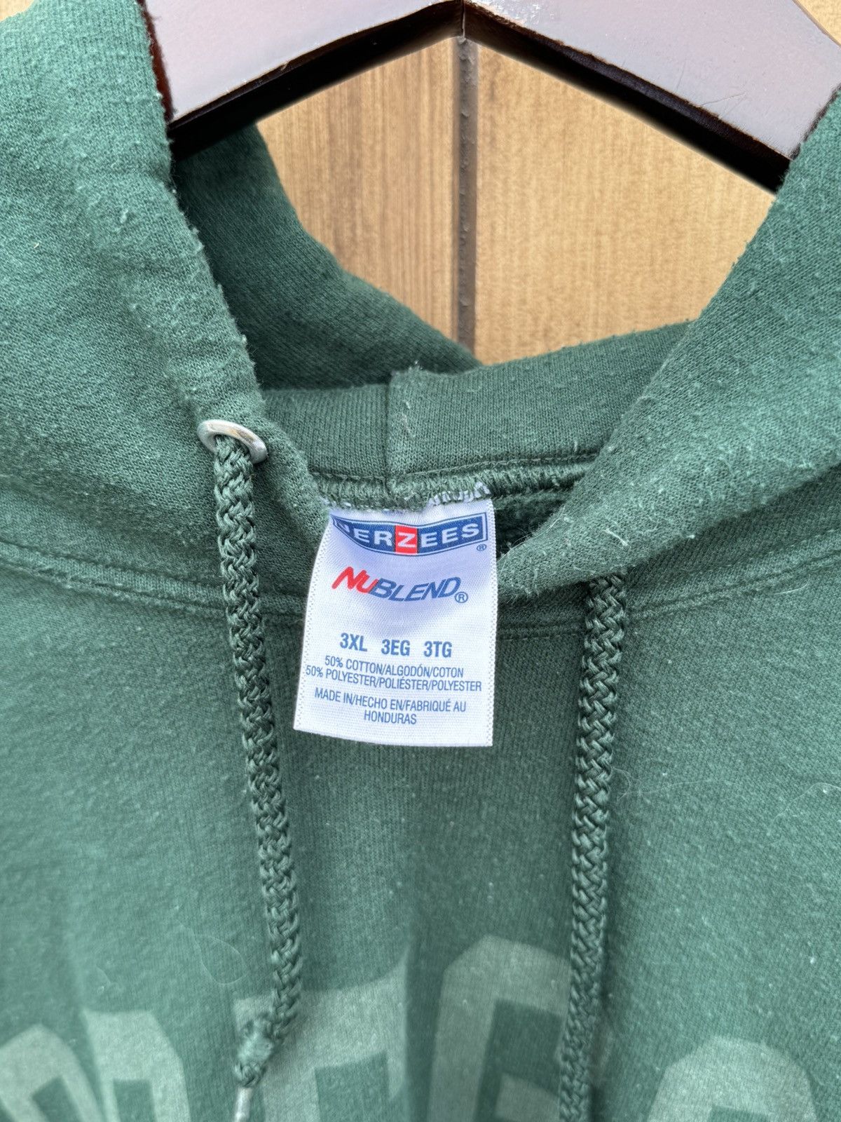 Jerzees Vintage Oregon Football hoodie Size US XXL / EU 58 / 5 - 3 Thumbnail