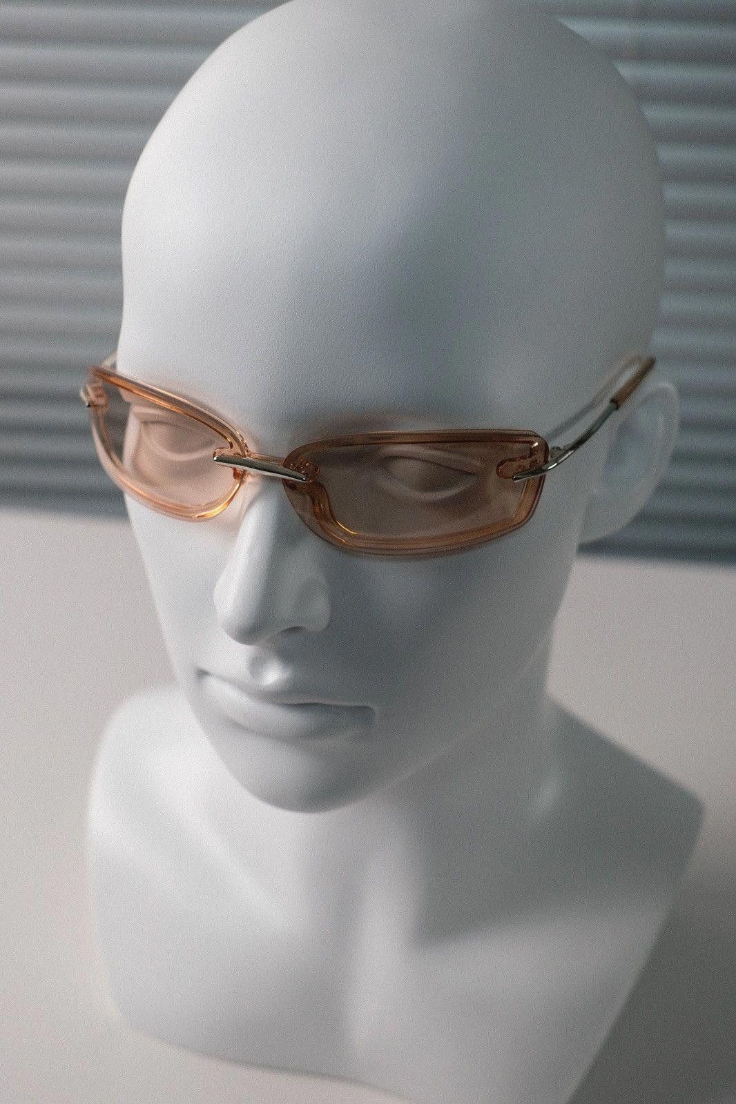 Japanese Brand Vtg Avant Garde Y2K Candy Color Rectangle Sunglasses Unisex Size ONE SIZE - 5 Thumbnail