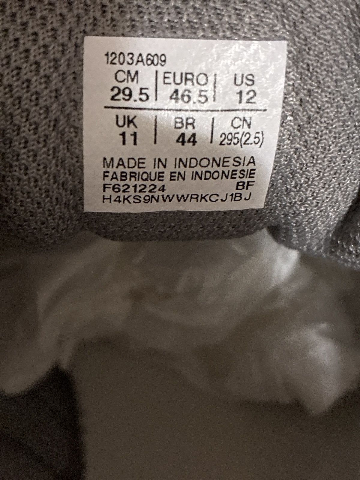 Asics GEL-1130 CEMENT GREY/RUST ORANGE Size US 12 / EU 45 - 6 Thumbnail