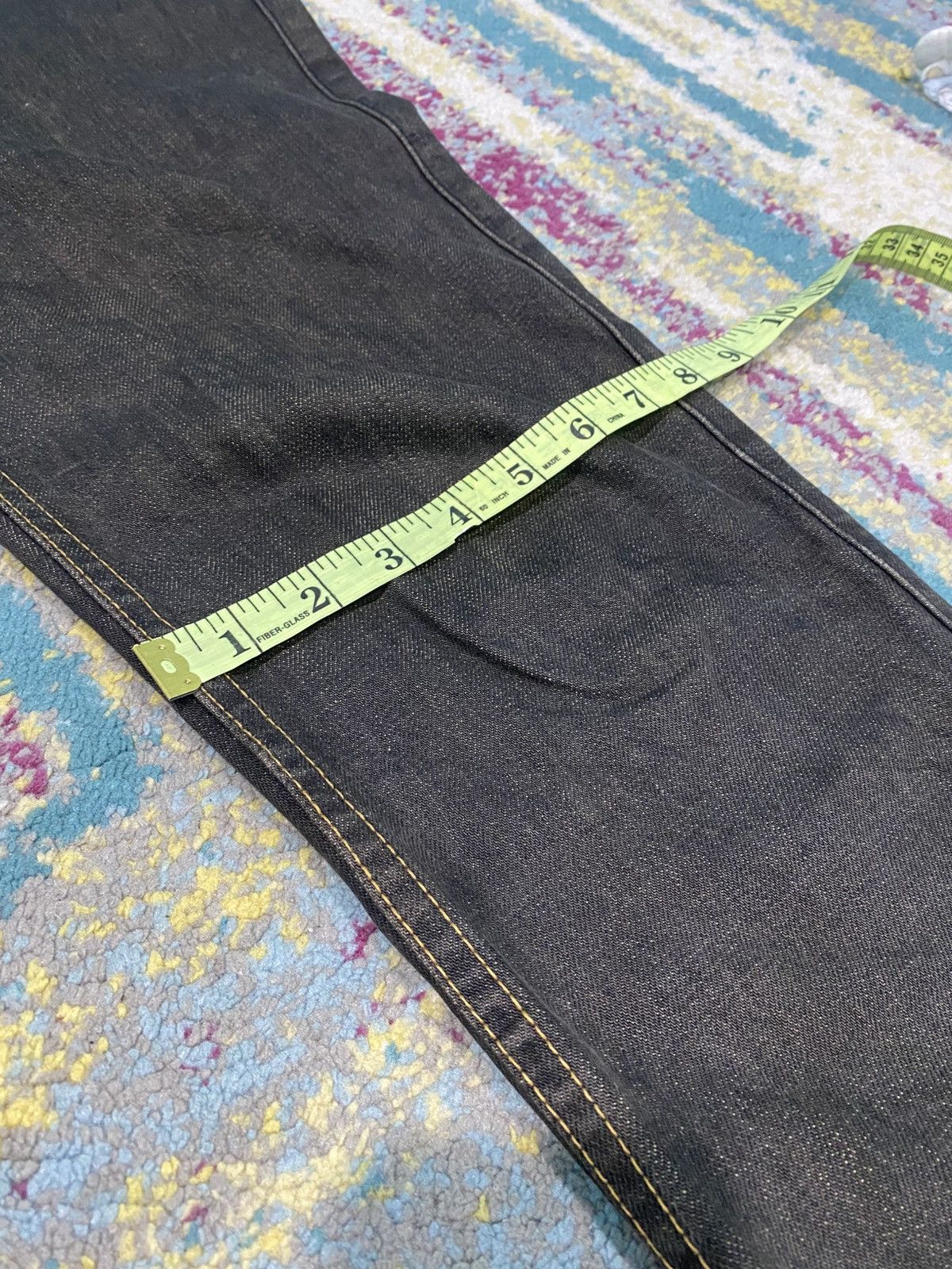 Junya Watanabe AD2004 Junya Watanabe X COMME des GARÇONS Denim Black Jeans Size US 34 / EU 50 - 11 Thumbnail