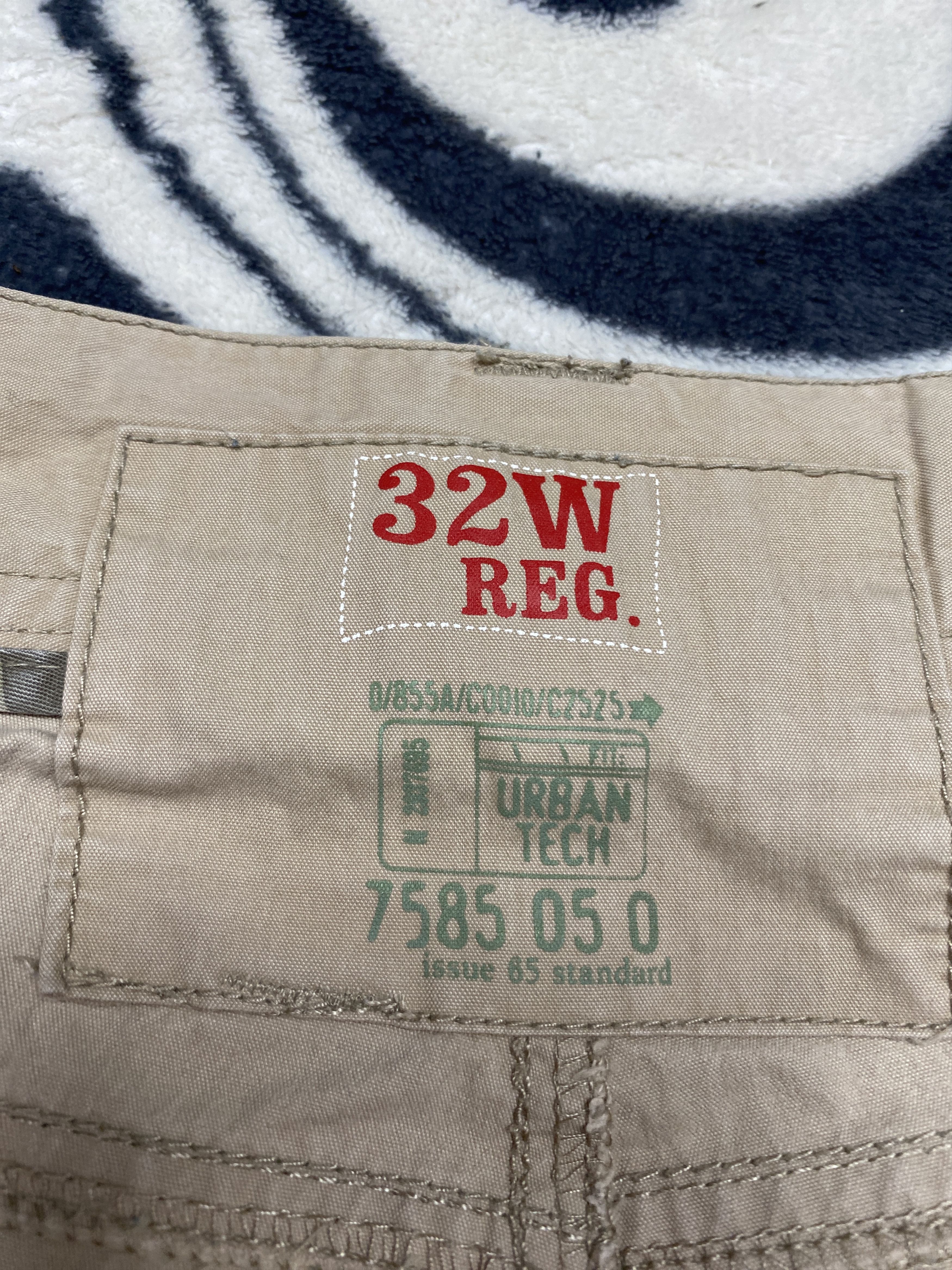 20471120 Vintage Military Cargo Pants Y2K Double Knee Size US 32 / EU 48 - 5 Thumbnail