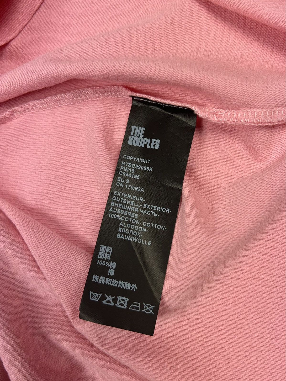 The Kooples Y2k The Kooples Pink Tee Shirt Size US S / EU 44-46 / 1 - 8 Thumbnail