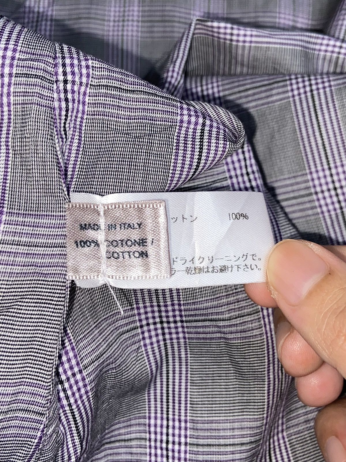 Bottega Veneta BOTTEGA VENETA Plaid Shirt Size US S / EU 44-46 / 1 - 8 Thumbnail