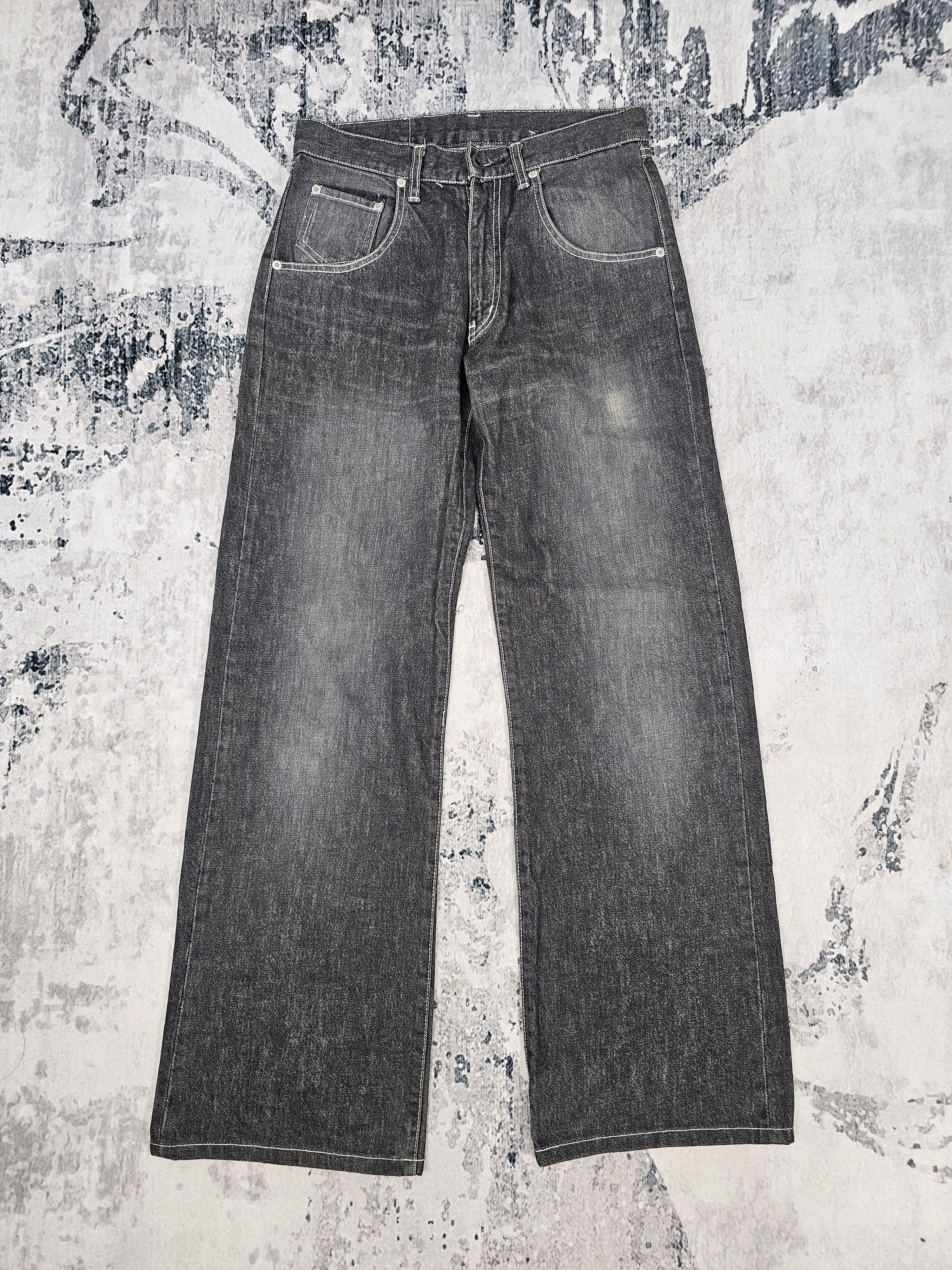 Comme Ca Ism COMME CA DU MODE 4244318 Leather Pocket Jeans JB024 Size US 30 / EU 46 - 2 Thumbnail