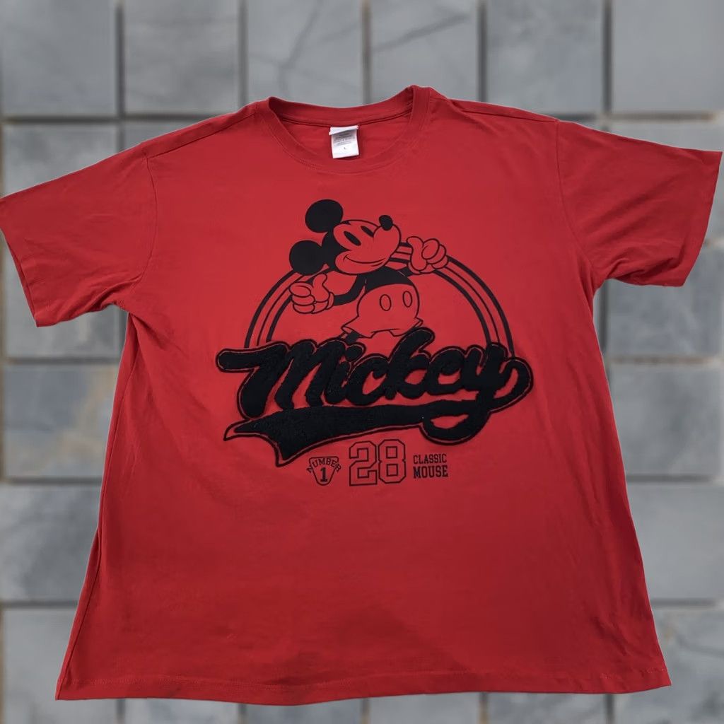 Disney Disney Mickey Mouse Shirt Mens Large Classic Graphic Tee Size US L / EU 52-54 / 3 - 1 Thumbnail