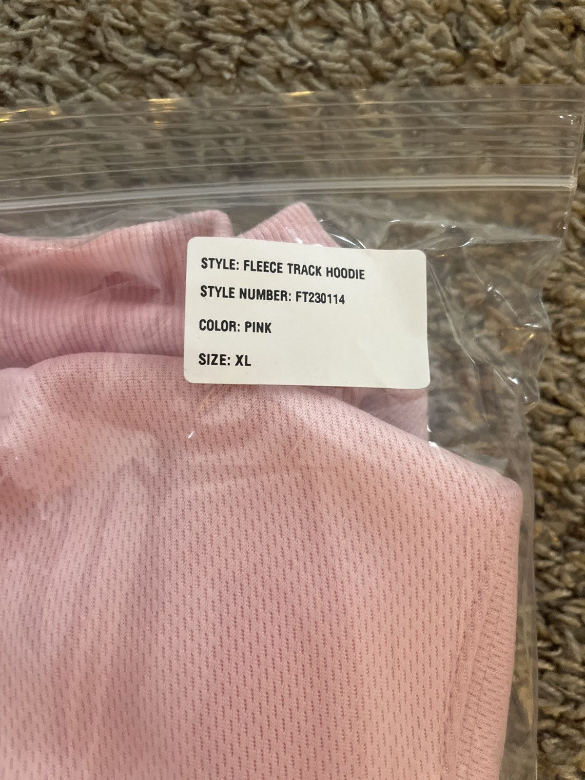 Fuck The Population FTP Mesh Piping Logo Hoodie Pink XL Size US XL / EU 56 / 4 - 3 Thumbnail