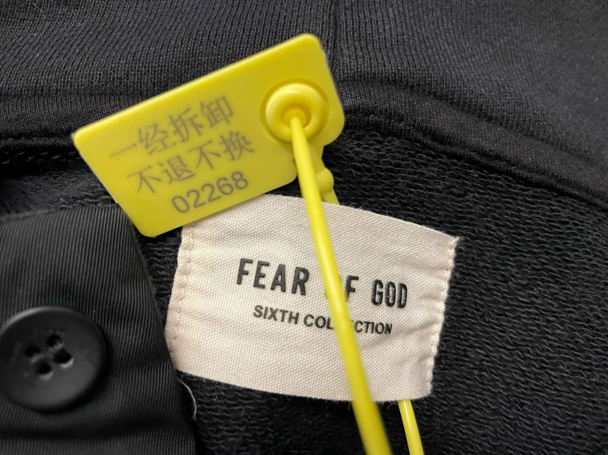 Fear of God Fear Of God 6th Henley Hoodie XL Size US XL / EU 56 / 4 - 5 Thumbnail