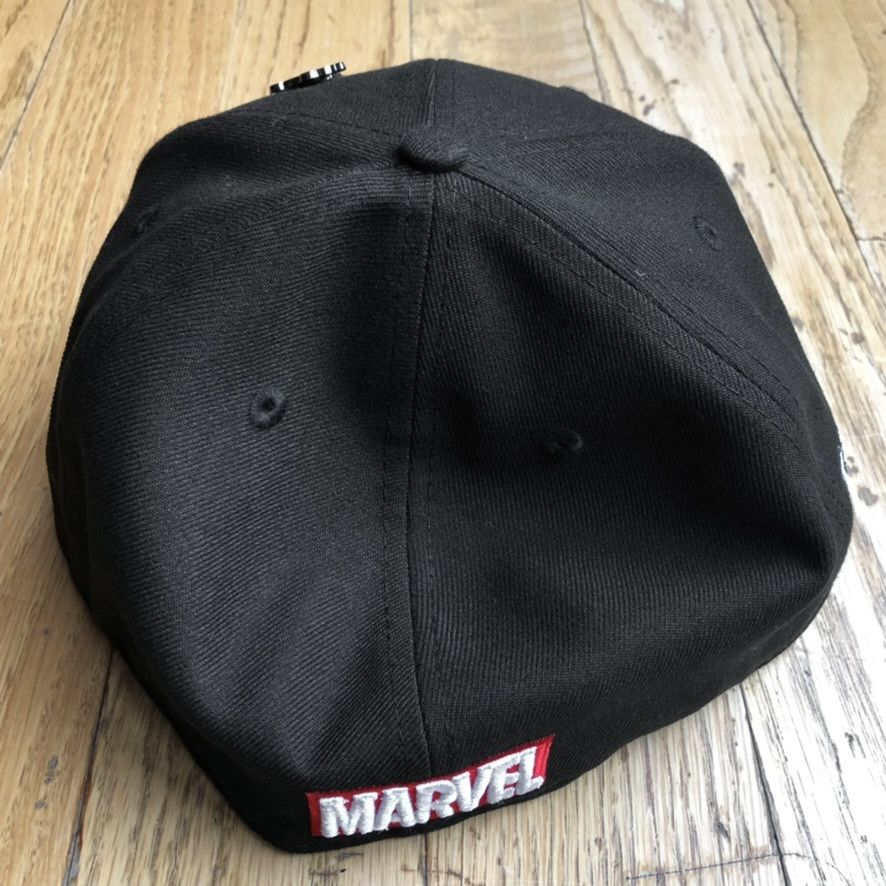 Marvel Comics Captain America Shield Logo Patch Marvel Lids Hat Pin 7 5/8 Size ONE SIZE - 5 Thumbnail