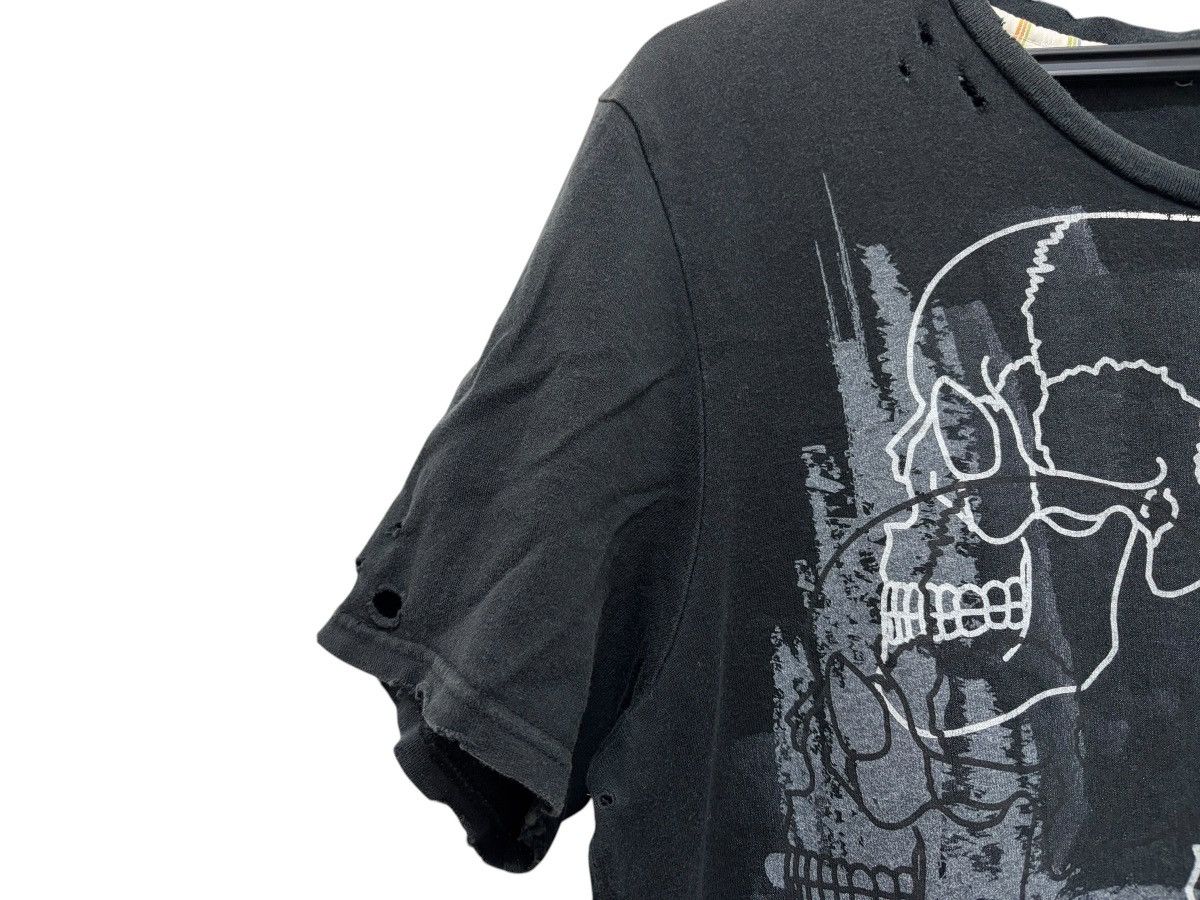 Japanese Brand RARE JEWELS 🇯🇵 THRASH DISTRESSED PUNK DESIGN BLACK FLAG LOGO Size US L / EU 52-54 / 3 - 10 Thumbnail