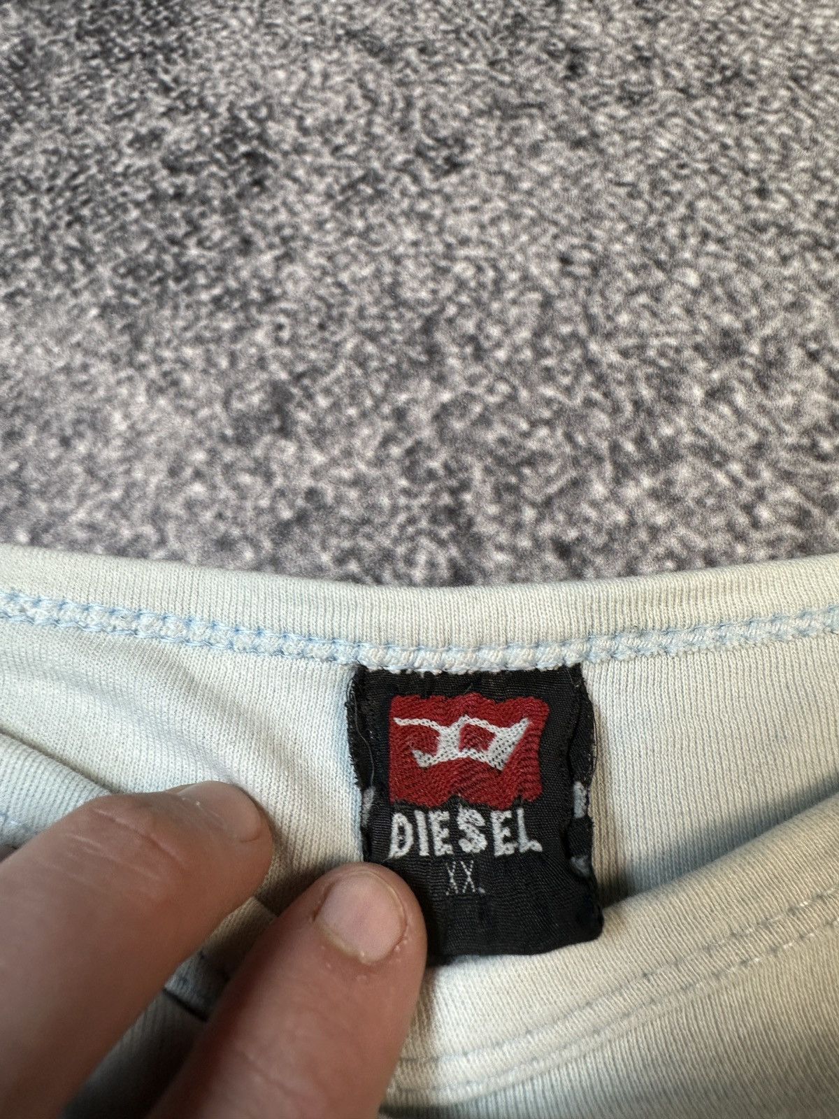 Diesel Y2K Vintage Diesel Long Sleeve Streetwear Rare Casual Logo Size US XXL / EU 58 / 5 - 3 Thumbnail