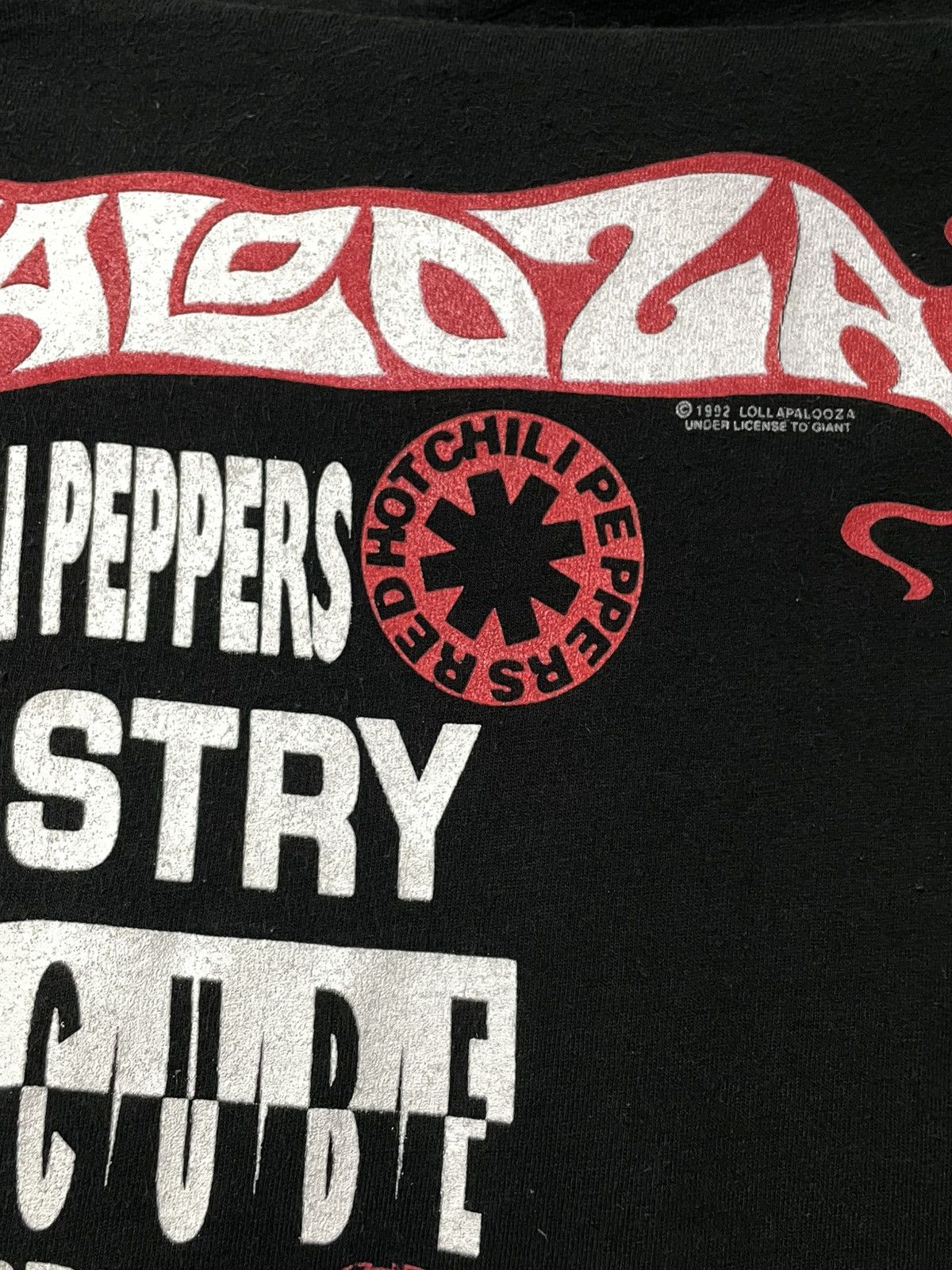 Vintage Vintage 1992 Lollapaloza Festival Og Line Up Single Stitch Size US L / EU 52-54 / 3 - 16 Thumbnail