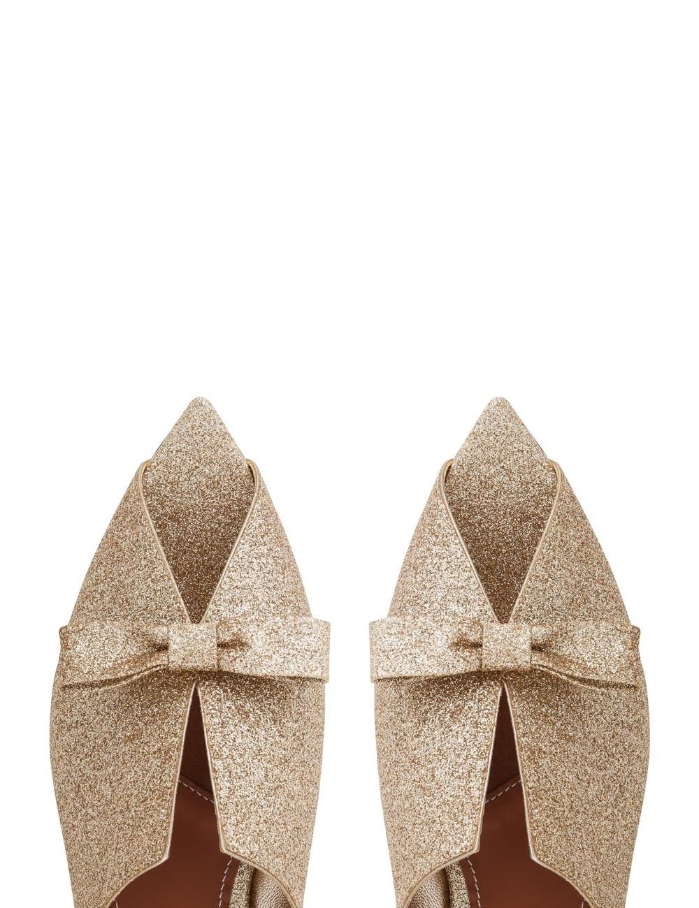 Zimmermann oc11z0925 Tux Mules in Gold Size US 11 / IT 41 - 7 Thumbnail