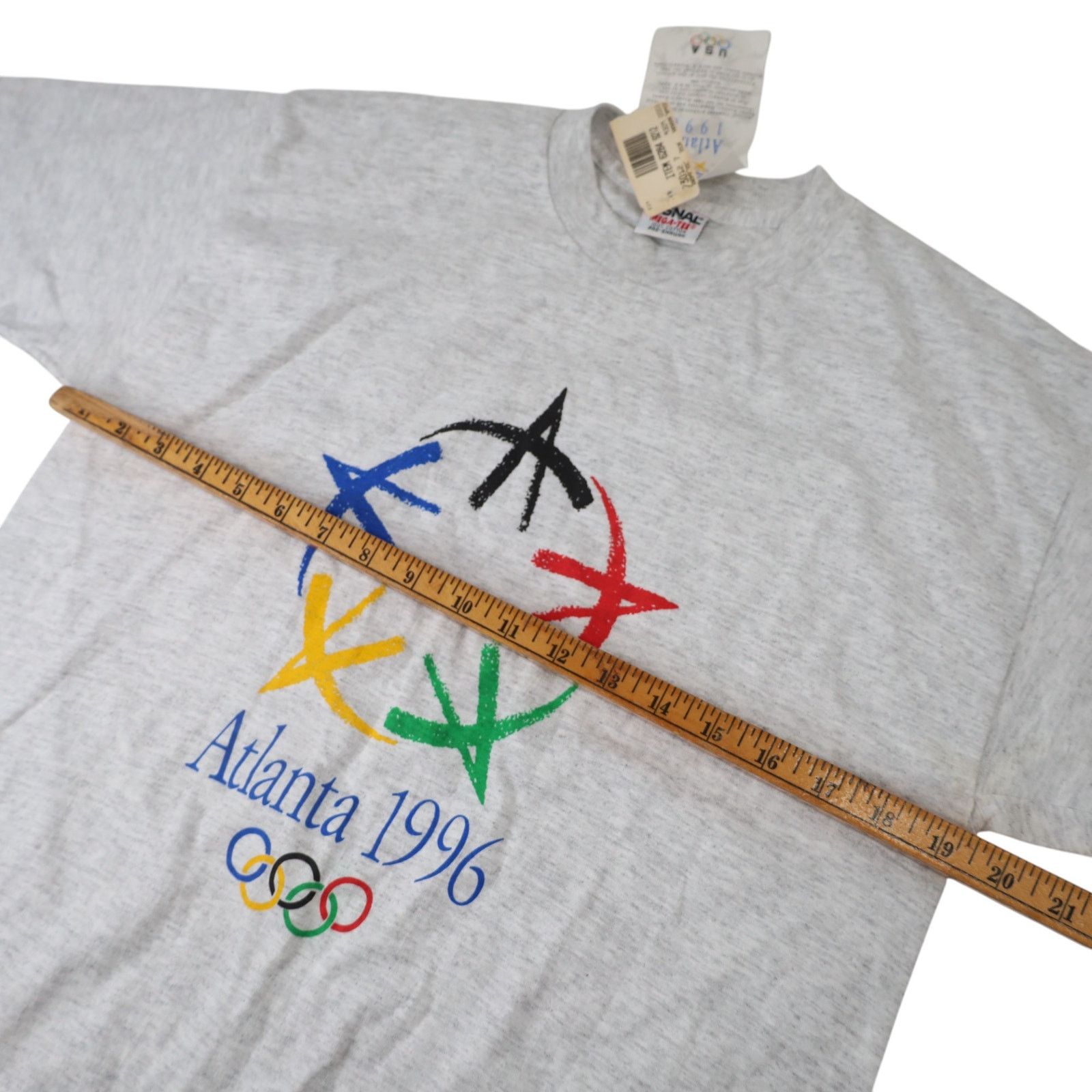 USA Olympics NWT Vintage 1996 Atlanta Olympics Graphic T Shirt Size US L / EU 52-54 / 3 - 7 Thumbnail