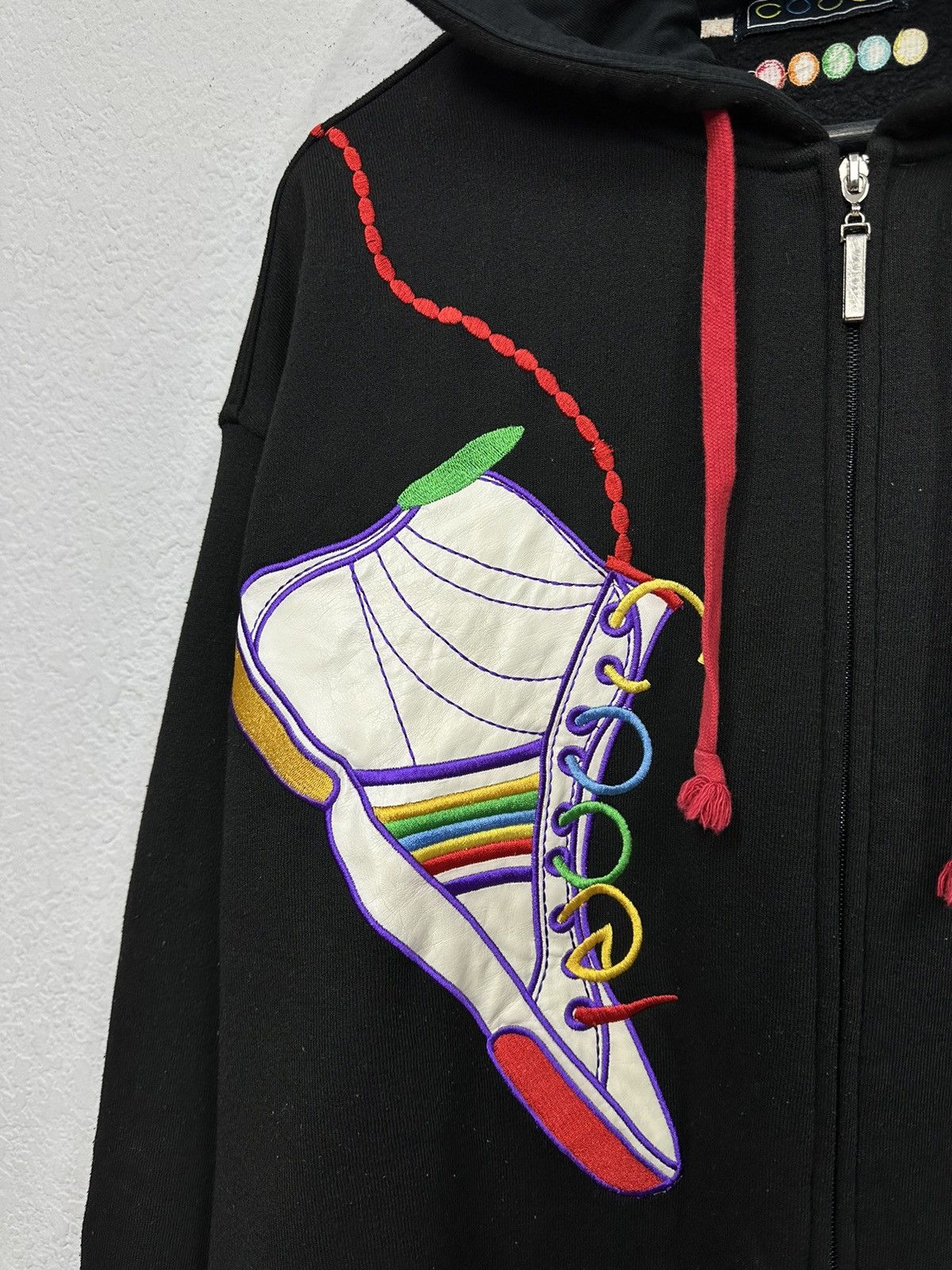Coogi Vintage Hoodie Oversize Coogi Y2k USA Style Streetwear Faded Size US XXL / EU 58 / 5 - 3 Thumbnail