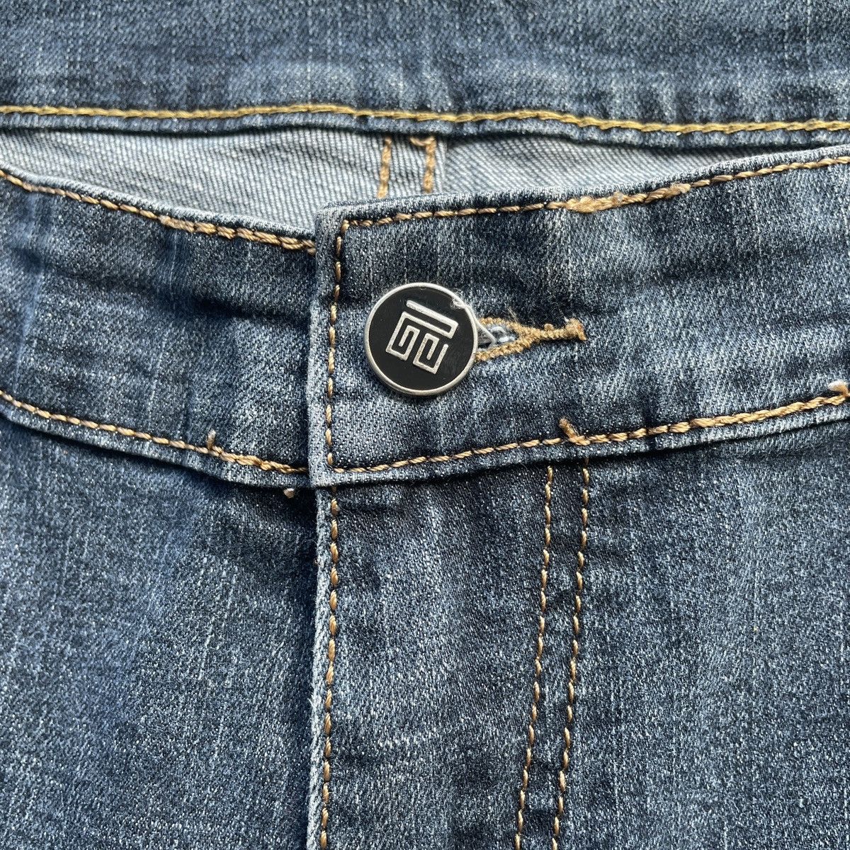 Japanese Brand Vintage WGSJ Jeans Faded Denim Pants Distressed W31 Size US 31 - 6 Thumbnail