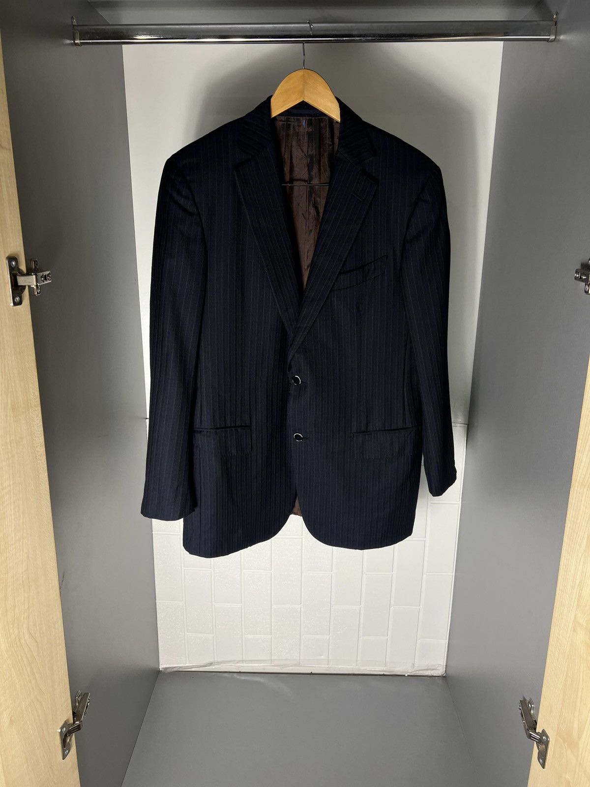 Ermenegildo Zegna VINTAGE ERMENEGILDO Z ZEGNA ITALIAN DESIGNER BLAZER CASUAL Size 50R - 2 Thumbnail