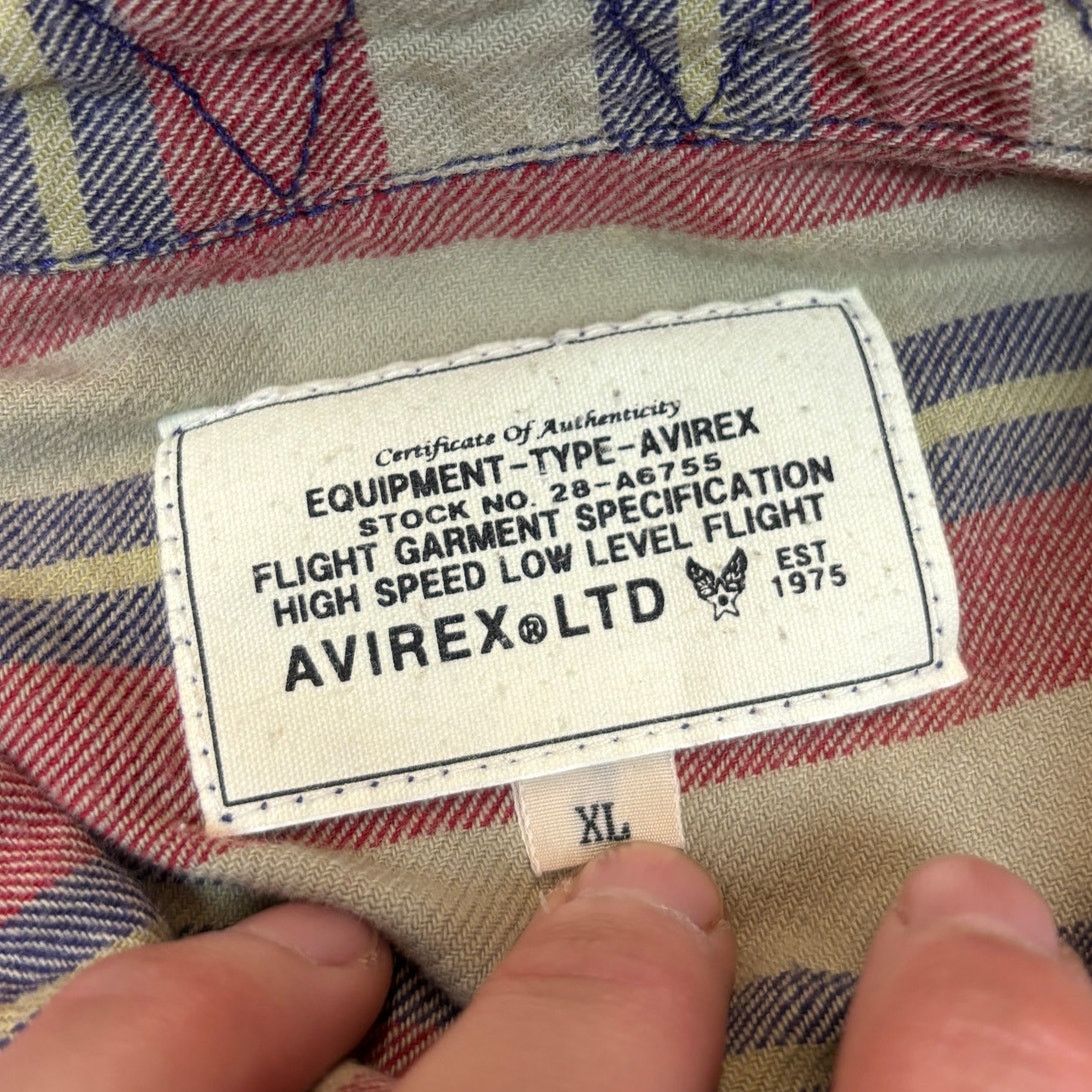 Avirex Avirex Japan Authentic Flight Garment Button Up Shirt XL Size US XL / EU 56 / 4 - 4 Thumbnail