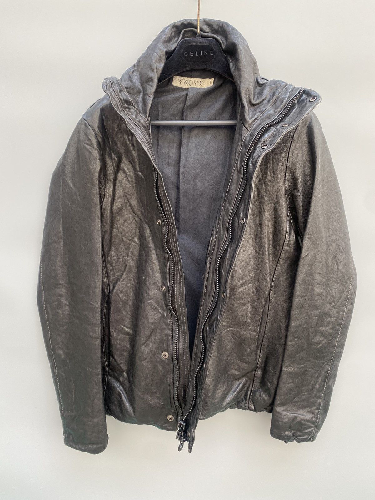 TROVE Trove Avant Garde Leather Jacket Size US S / EU 44-46 / 1 - 13 Thumbnail