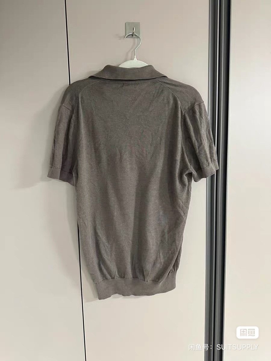 Suitsupply Suitsupply Short-Sleeve Polo Shirt cashmere-silk blend. Size US S / EU 44-46 / 1 - 2 Thumbnail
