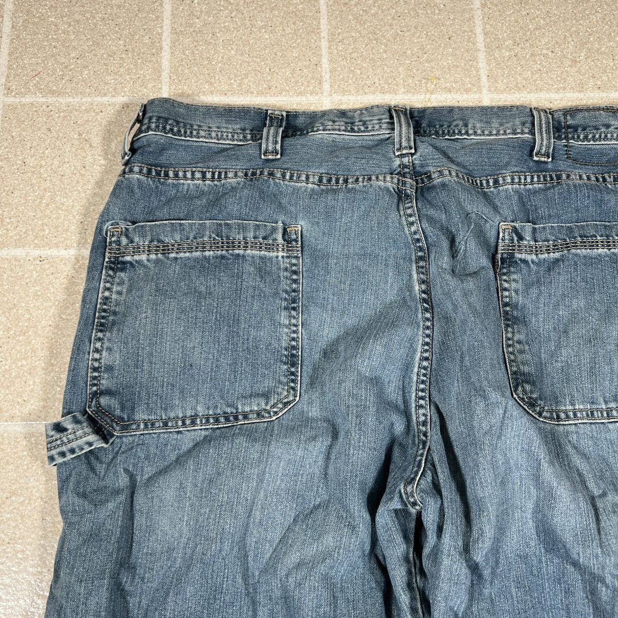 Levi's Vintage Levis SilverTab Carpenter Jeans Distress Baggy Y2K Size US 40 / EU 56 - 2 Thumbnail