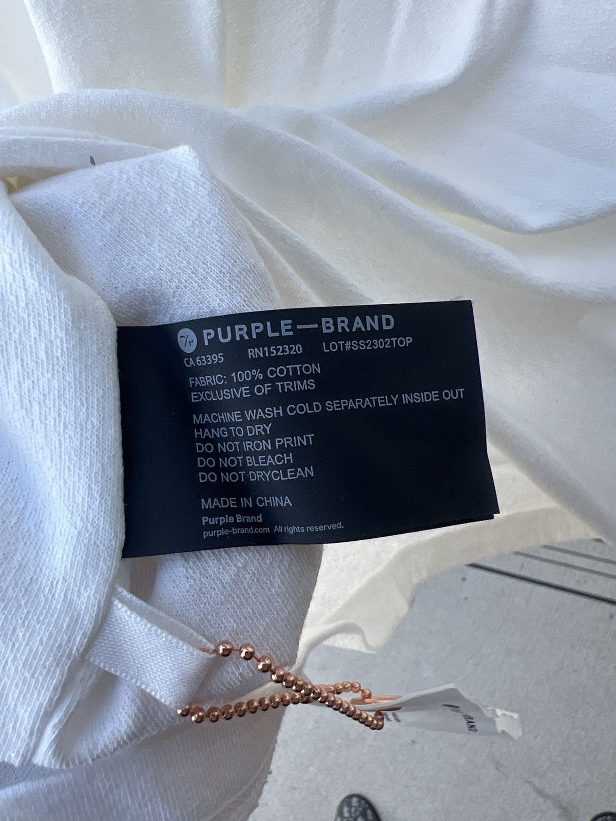 Purple Brand Purple Brand Monogram Tee Size US XXL / EU 58 / 5 - 4 Thumbnail