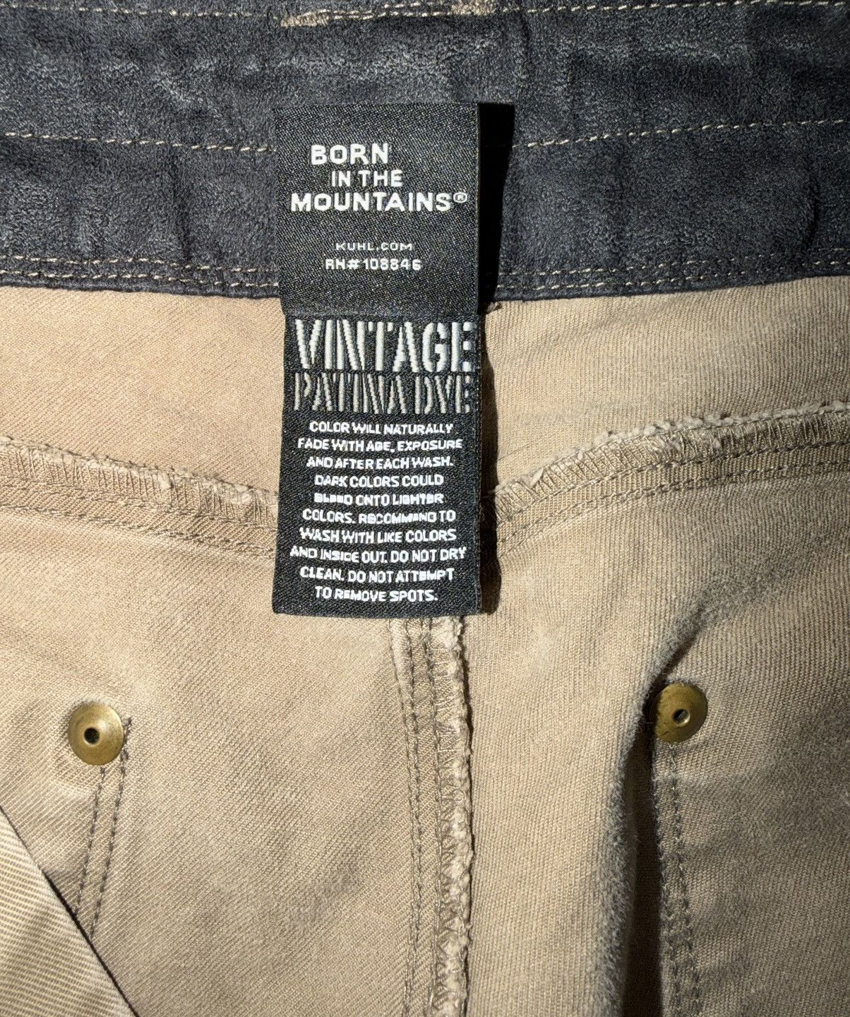 Kuhl KUHL Distressed Rydr Hiking Pants Men’s Size 34X30 Size US 34 / EU 50 - 8 Thumbnail