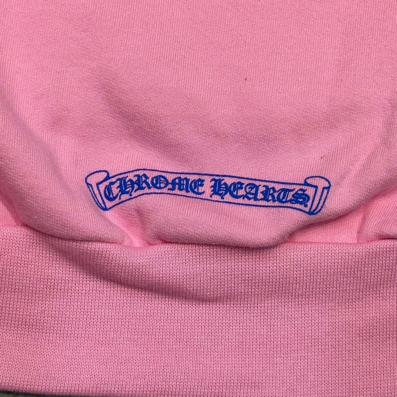 Chrome Hearts Chrome hearts horsehoe logo hoodie blue print pink Size XL / US 12-14 / IT 48-50 - 6 Thumbnail