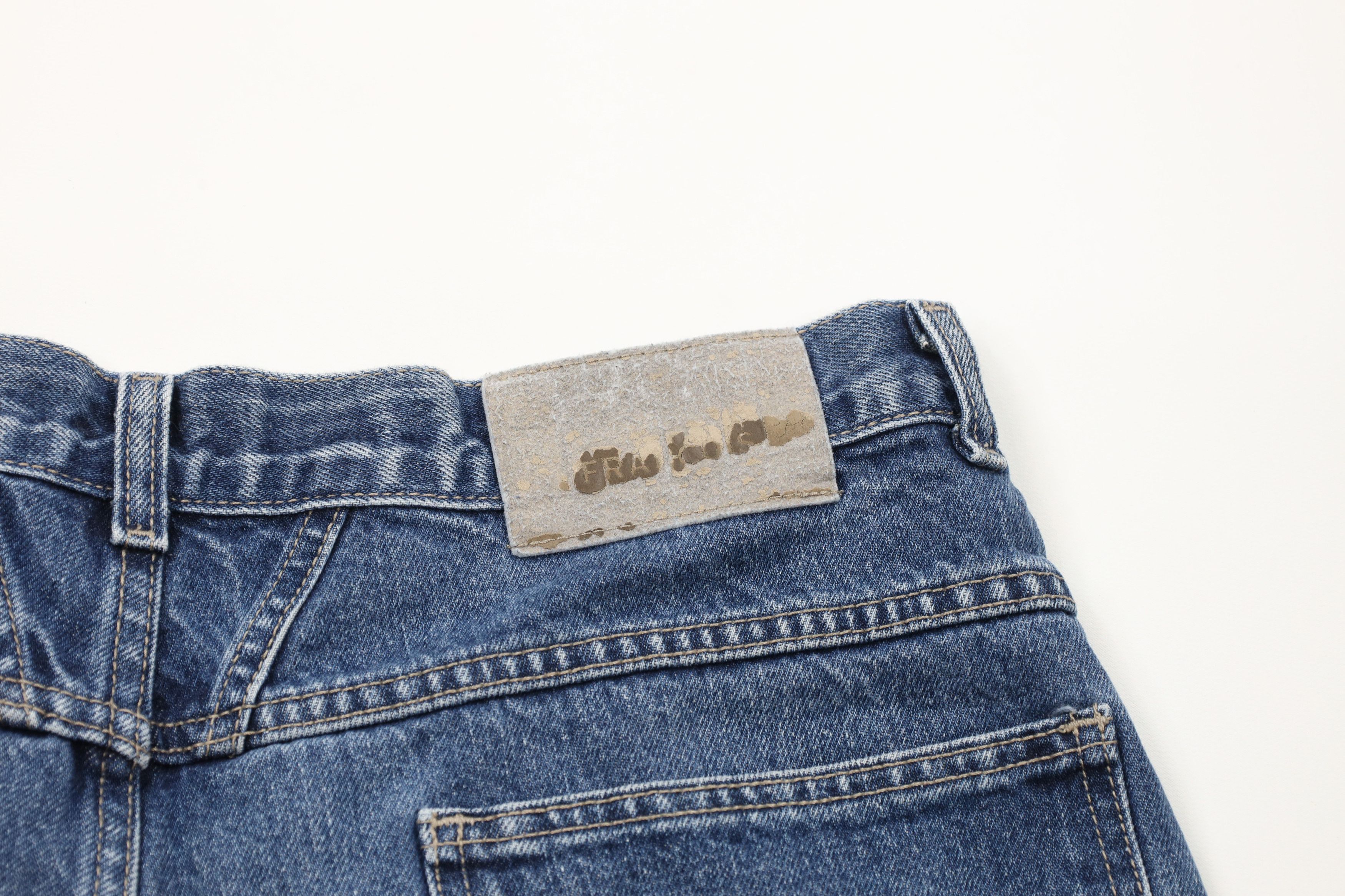 Marithe + Francois Girbaud × Vintage Vintage 90s Marithe Francois Girbaud Fit Denim Jean Shorts Size US 36 / EU 52 - 11 Thumbnail