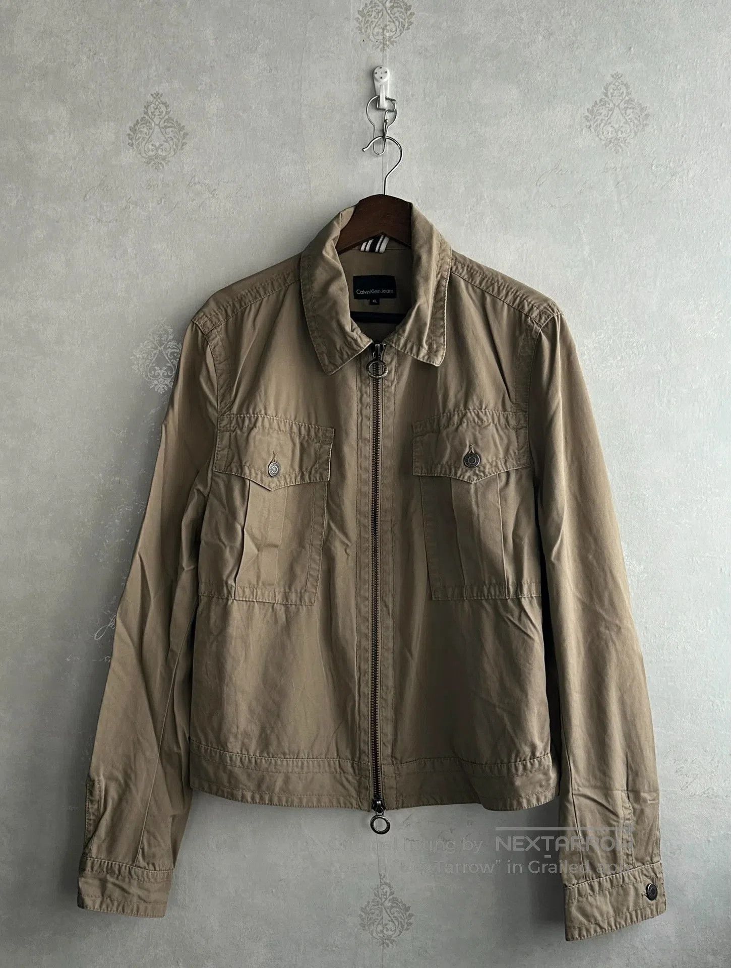 Calvin Klein Calvin Klein 00s Big-pocket Zippered Jacket| Size US XL / EU 56 / 4 - 1 Thumbnail