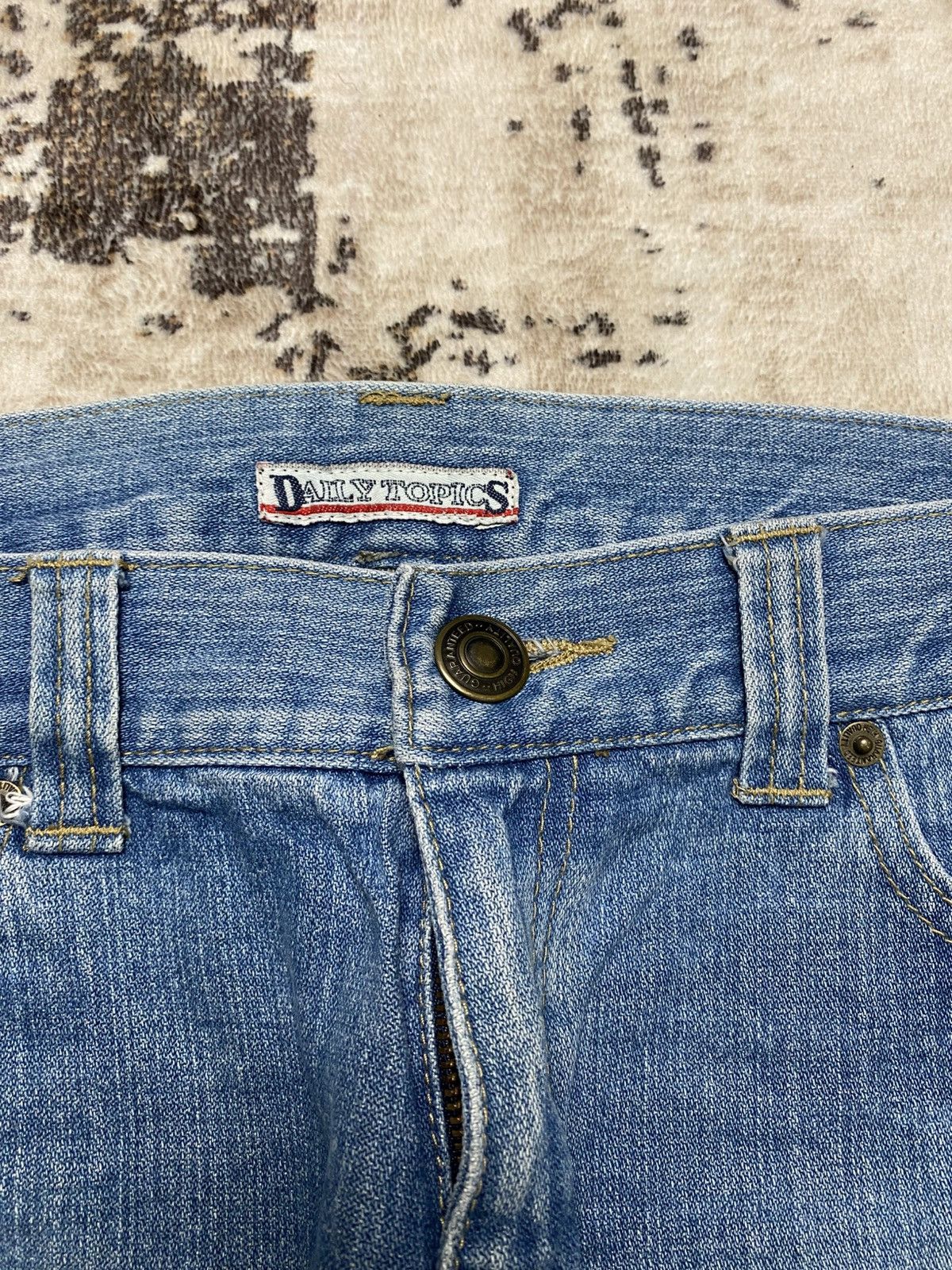 Tornado Mart Baggy Denim With Red Line💥 Size US 32 / EU 48 - 11 Thumbnail