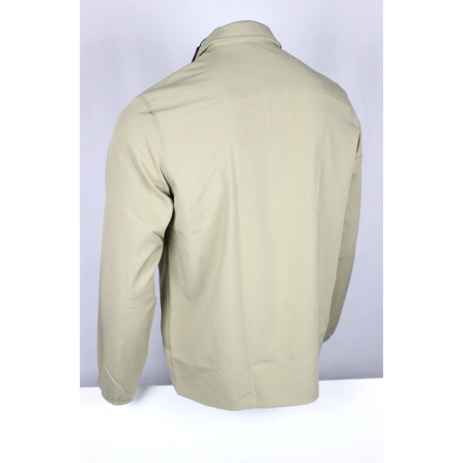 Timberland Timberland Men's Wind Resistant Snap Button Shirt Long Sleeve M Khaki Size US M / EU 48-50 / 2 - 2 Thumbnail