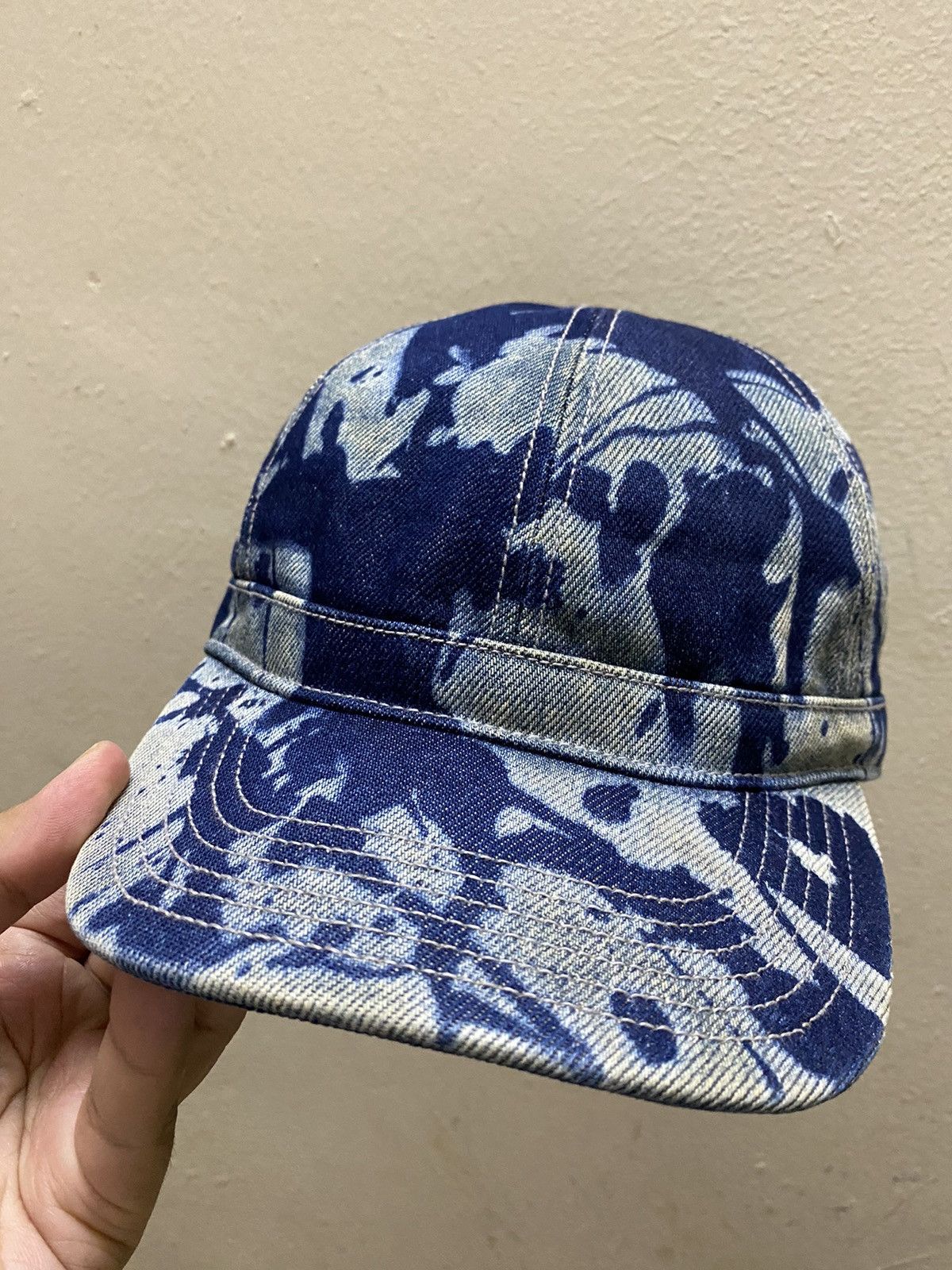 Columbia × Vintage Columbia Denim Tie-Dye Fitted Cap Size ONE SIZE - 1 Thumbnail