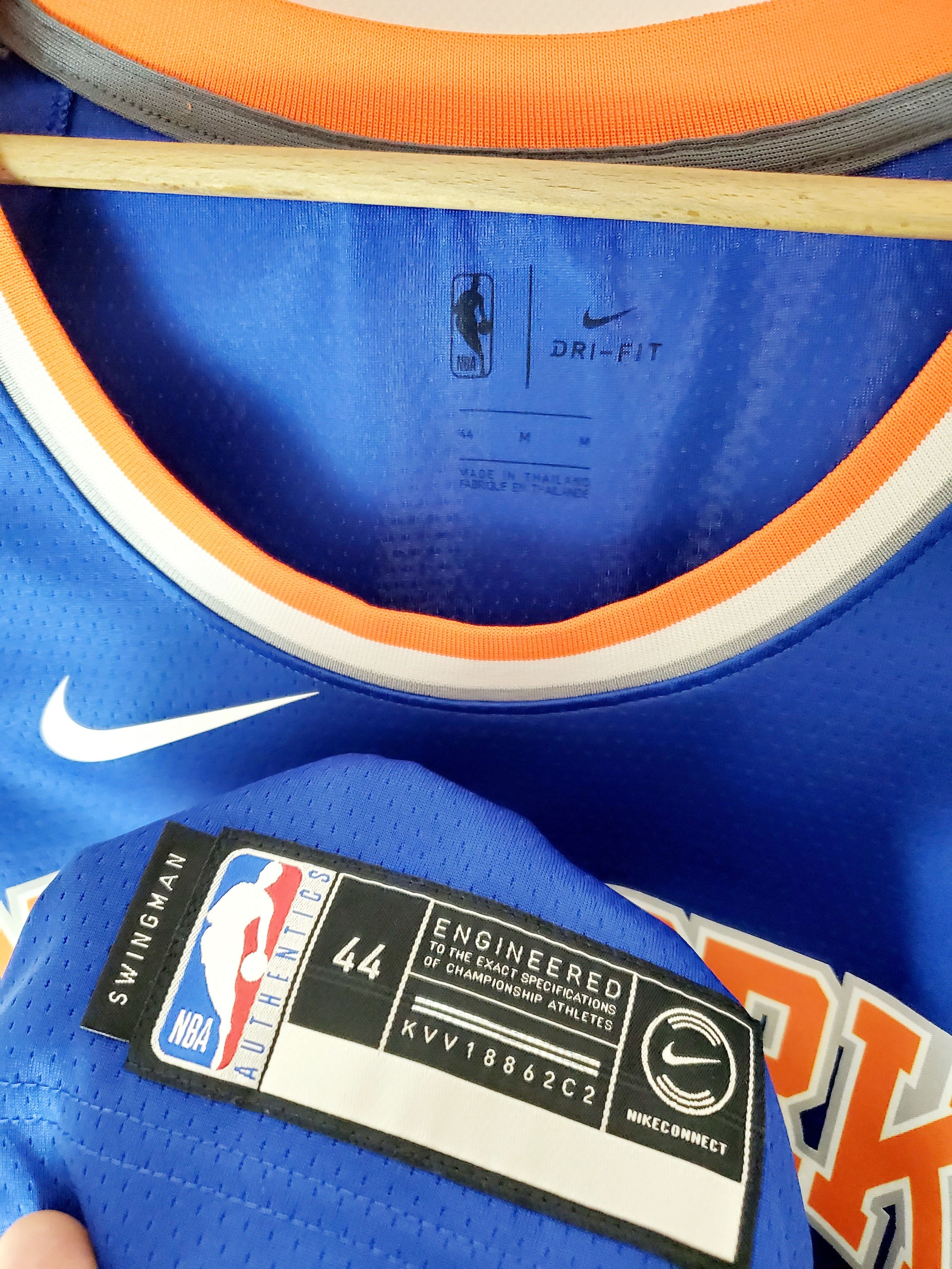 NBA × Nike NIKE NBA New York Knicks Jersey size M perfect condition Size US M / EU 48-50 / 2 - 3 Thumbnail