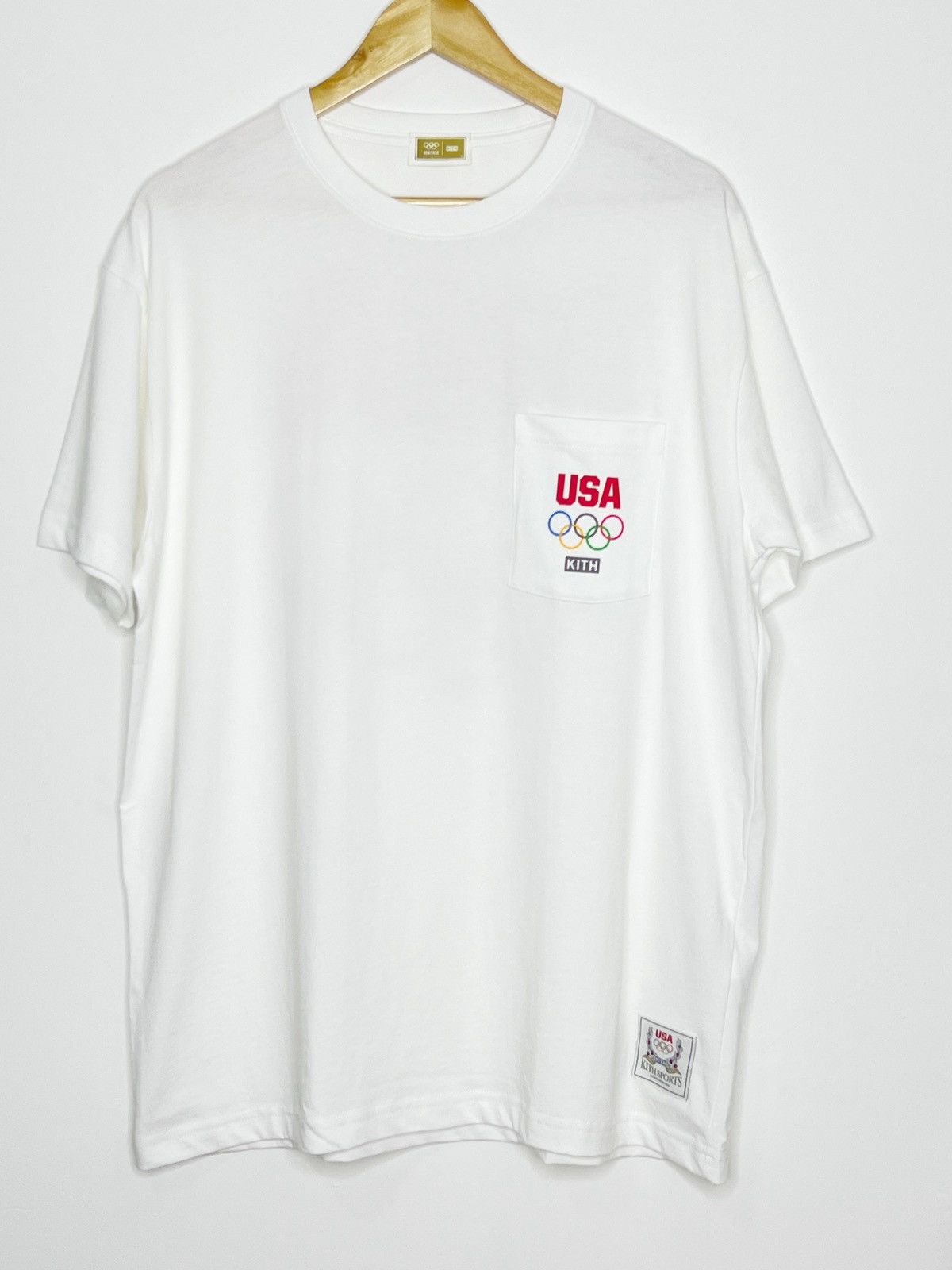 Kith Kith Olympics USA Olympics 2024 Vintage Tee Size US L / EU 52-54 / 3 - 2 Thumbnail