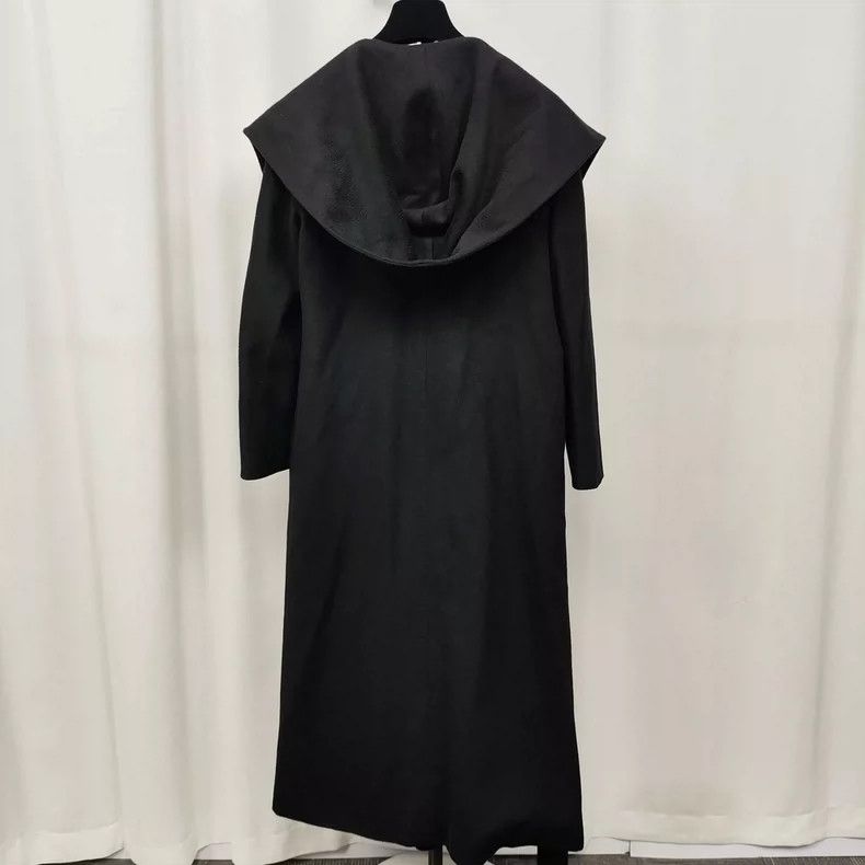 Max Mara Max Mara Black 155 cashmere coat belt Size S / US 4 / IT 40 - 2 Thumbnail
