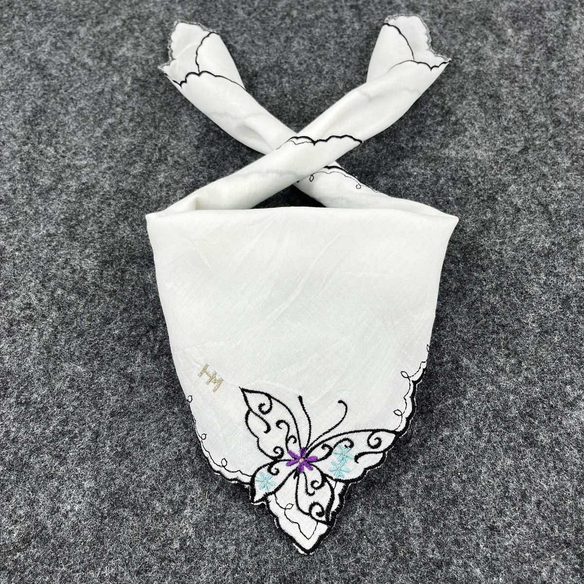 Hanae Mori × Japanese Brand Hanae Mori Bandana / Handkerchief / Neckerchief B341 Size ONE SIZE - 2 Thumbnail