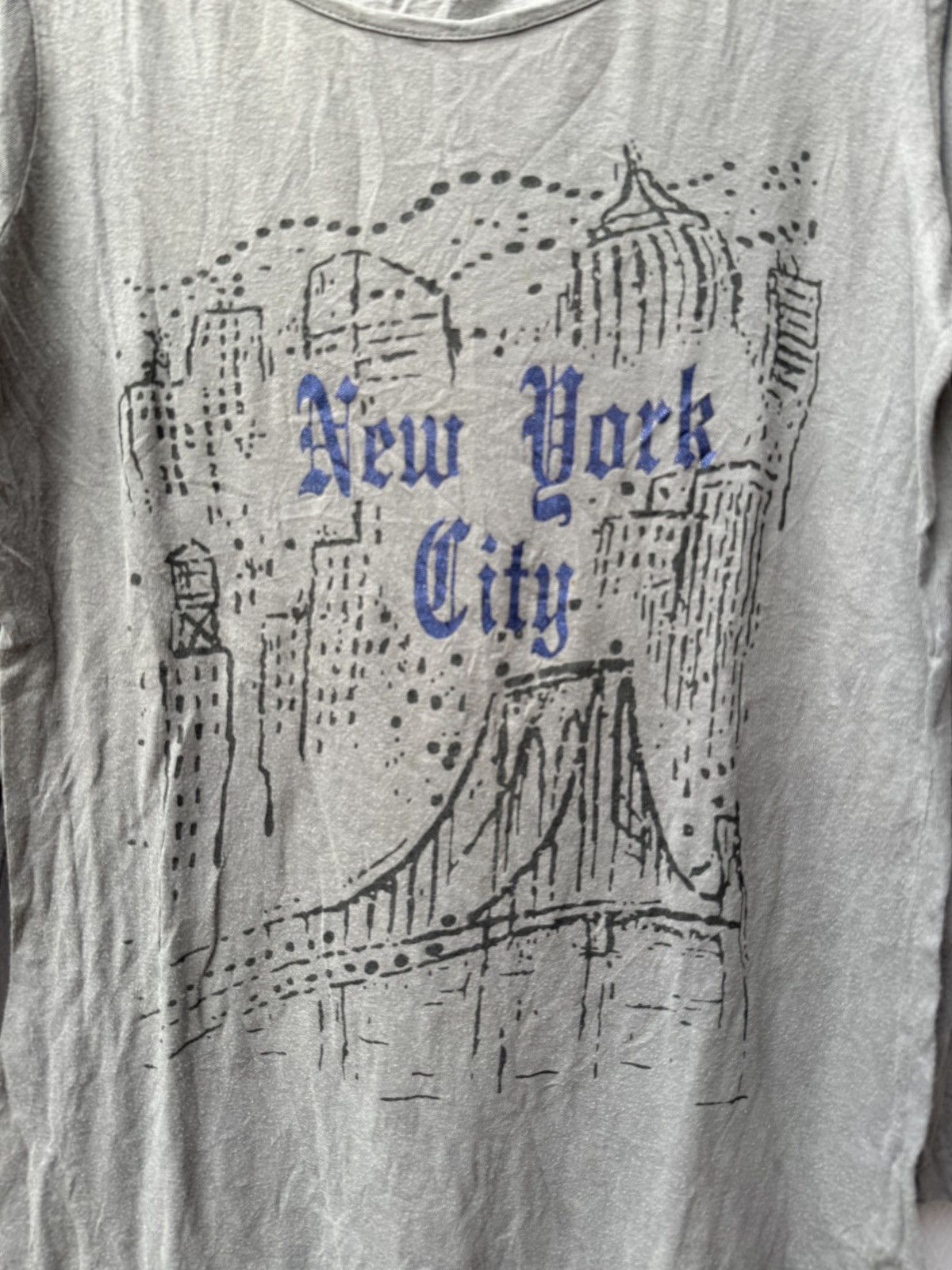 Japanese Brand 2000s - Jack&Jill New York City Graphic Vkei Style Size US M / EU 48-50 / 2 - 3 Thumbnail