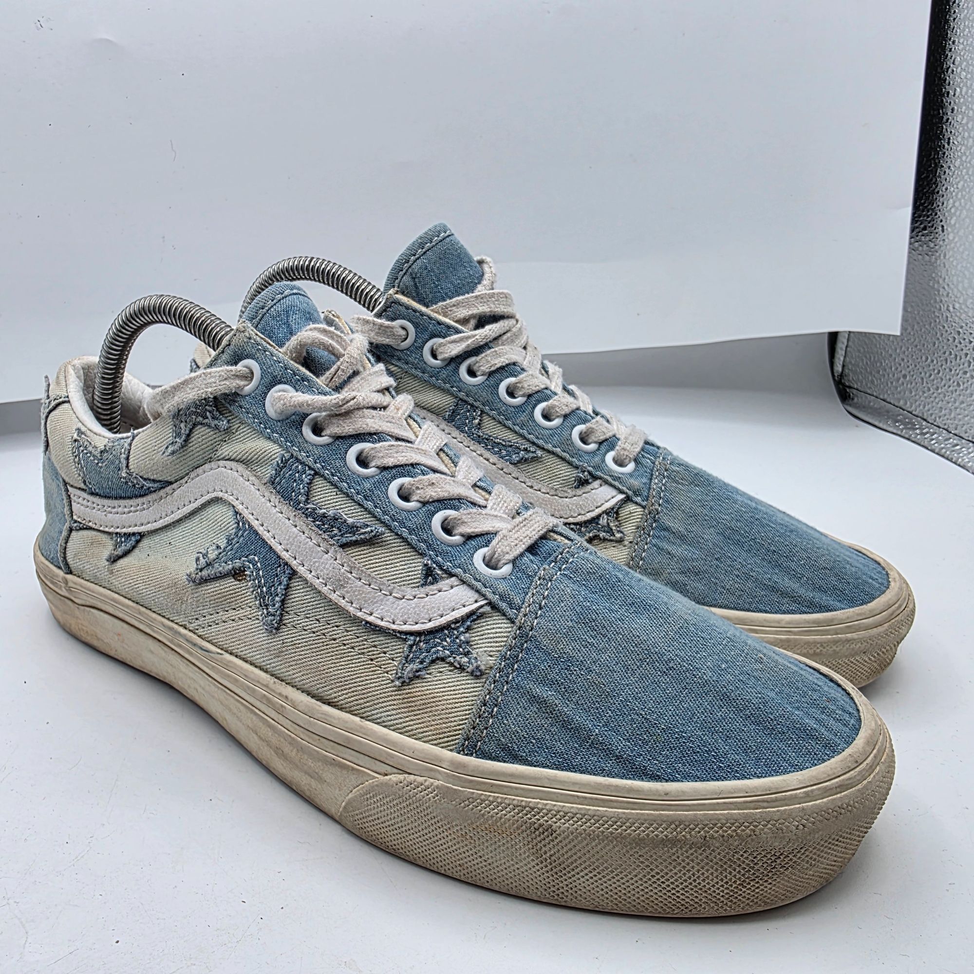Vans Vans Old Skool Starry Night Denim Womens Size 10 Blue Casual Size US 10 / IT 40 - 1 Thumbnail