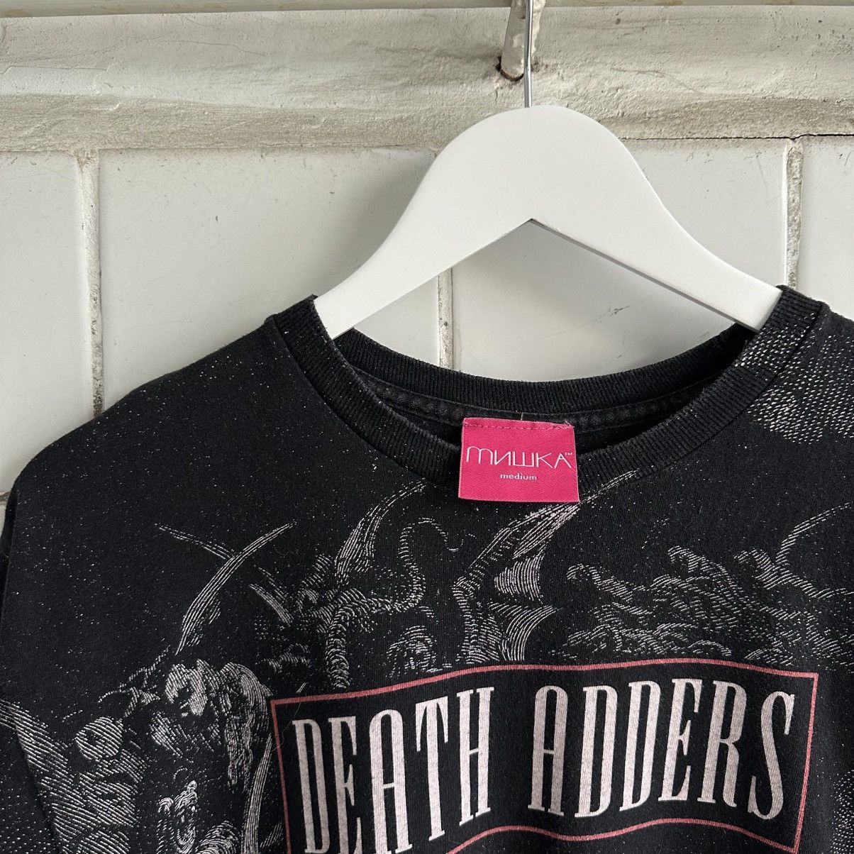 Japanese Brand × Mishka VTG Japanese Style Mishka T-shirts Affliction Death Adders Size US M / EU 48-50 / 2 - 8 Thumbnail