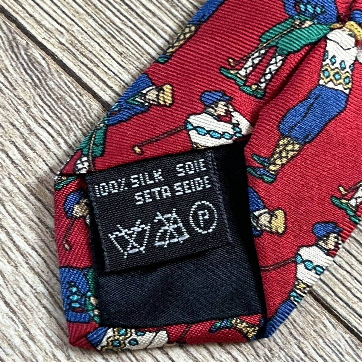 Burberry Vintage Burberry London Silk Luxury Neck Tie Size ONE SIZE - 4 Thumbnail