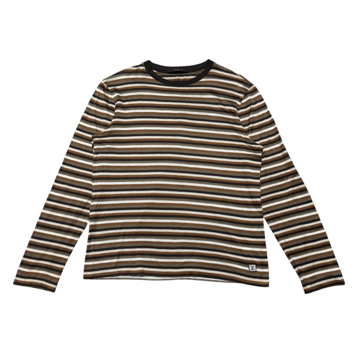 Louis Vuitton Louis Vuitton Stripes Shirt Longsleeve Size US S / EU 44-46 / 1 - 1 Thumbnail