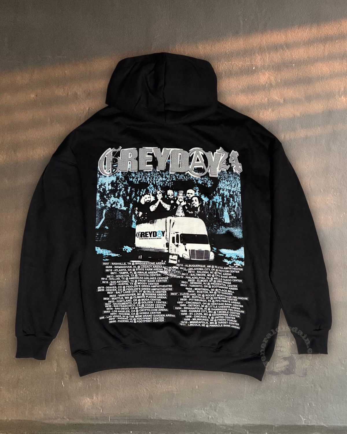 ON HOLD Greyday tour hoodie cheapest