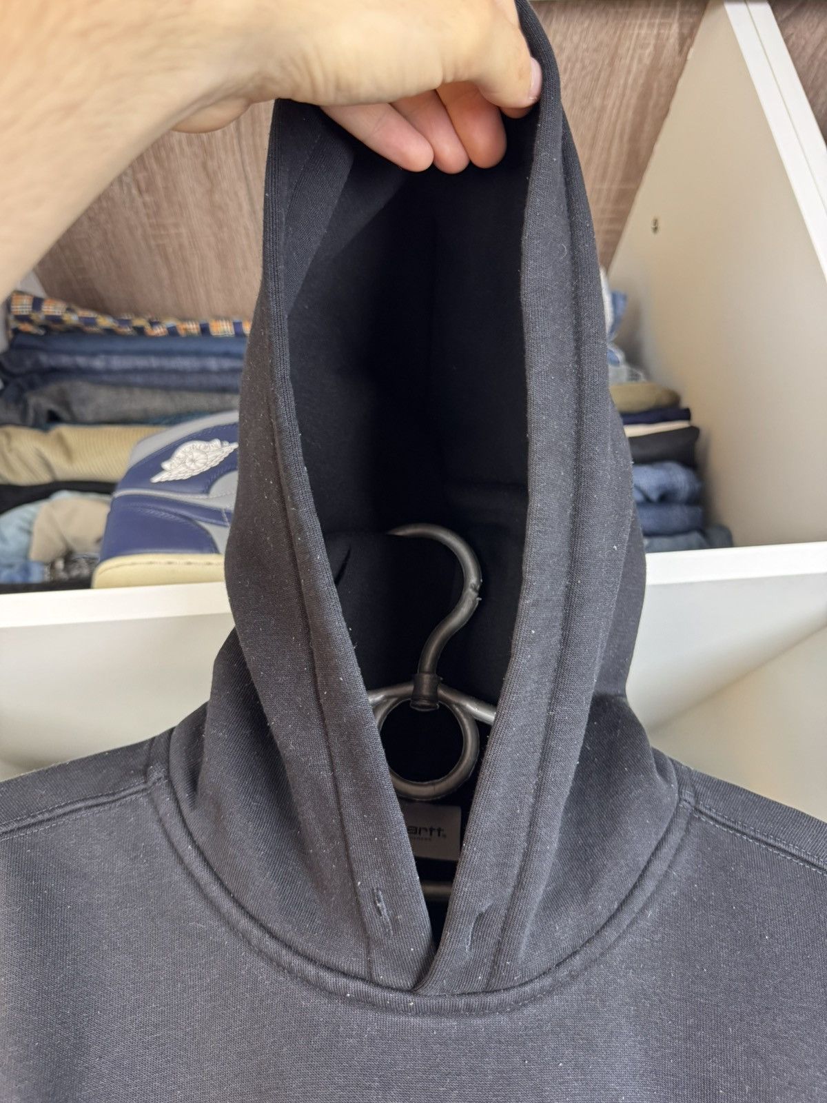 Carhartt Carhartt Big Logo Hooded Sweat Size US S / EU 44-46 / 1 - 3 Thumbnail