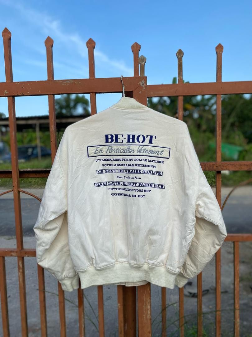 Japanese Brand VINTAGE 🔥 BE HOT BOMBERS JACKET STYLE Size US S / EU 44-46 / 1 - 3 Thumbnail