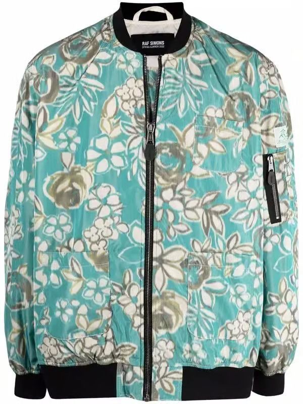 Raf Simons o1y0325 Bomber Jacket in Multicolor Size US XS / EU 42 / 0 - 1 Thumbnail